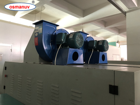 3개의 램프 1387mm 자외선 치료 램프 9.7KW 380V 50HZ 전원 공급 전압으로 보드, 나무, 알루미늄, 철