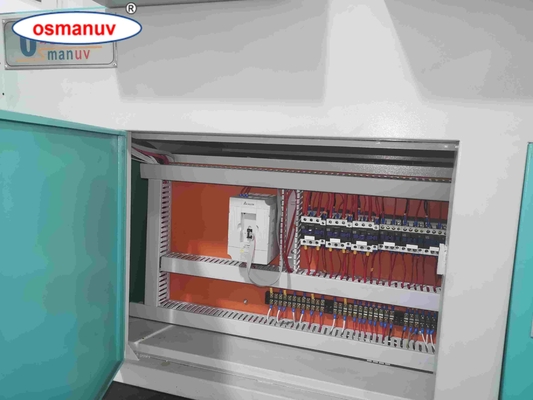 1387mm 9.7KW 자외선 램프 완화 기계 380V 50HZ 전원 공급 전압