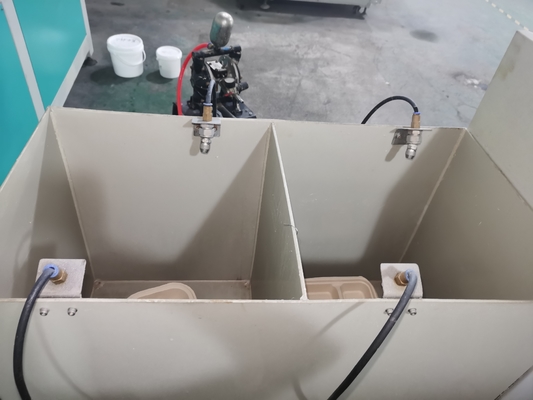 1100mm * 410mm * 1100mm 펄스 식품 컨테이너를 위한 스프레이 코팅 기계