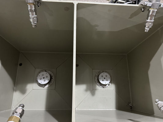다재다능한 내구성 펄프 코팅 기계 스프레이 룸 크기 400 * 400 * 500 mm 전력 소비 0.95KW