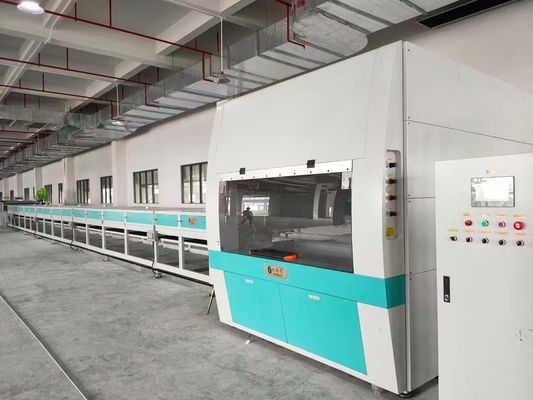 UV 페인트 스프레이 코팅 라인 (라미네이트 패널 마감 및 즉시 경화용)