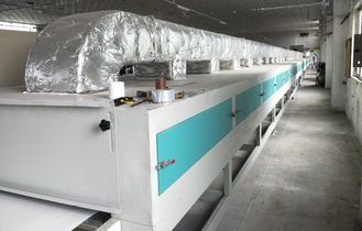 대용량 28m 천연 가스 산업용 건조기 건조 라인 24kw 펄프 성형 패키지용