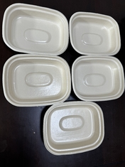 뜨거운 물 기름 고 온도 식품 안전 표기 식기 상자 그릇 펄스 폼핑을위한 내부 코팅 생산 라인