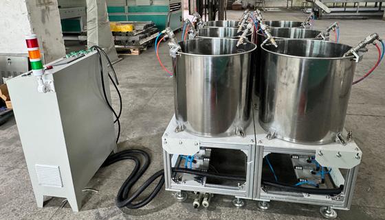 소형 및 다기능 스핀 코팅 머신 식품 포장 펄스 폼드 제품 코팅