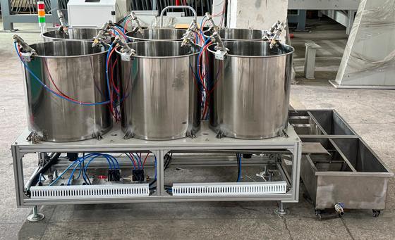 소형 및 다기능 스핀 코팅 머신 식품 포장 펄스 폼드 제품 코팅