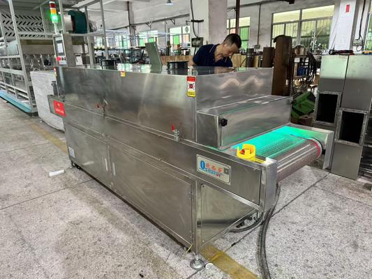 식품 포장 및 대량 건조 과일 가공 라인을 위한 맞춤형 UV-C 표면 살균 터널