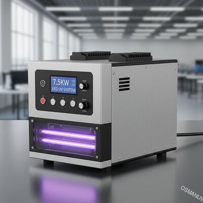 인쇄, 자외선 코팅과 식품보존 처리기를 위한 7.5KW 주도하는 Uv 경화 시스템