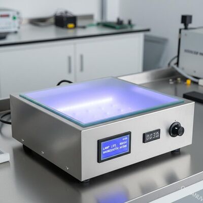 300mm * 400mm 경화 영역 UV 경화 기계 8000h 램프 수명과 365nm 파장
