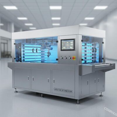 아크릴 시트 UV 쿨링 머신 스크래치 저항 표면 처리 시스템