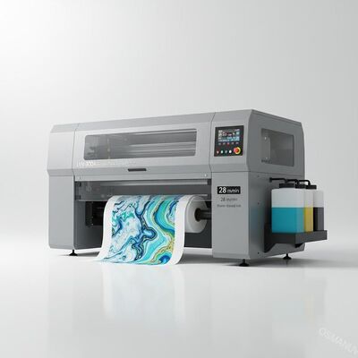 UIN-300A 싱글 패스 디지털 프린터, 300mm 프린트 헤드 물 기반 잉크, 사용자 지정 디자인용 속도 28m/min