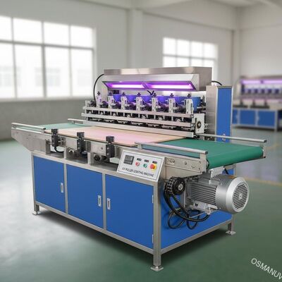 모터를 가진 9KW 850mm 높이 목재 Uv 롤러 코팅 기계