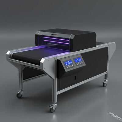 컨베이어 시스템을 치료하는 2.15KW 13m/Min 즉각적 검은 주도하는 Uv