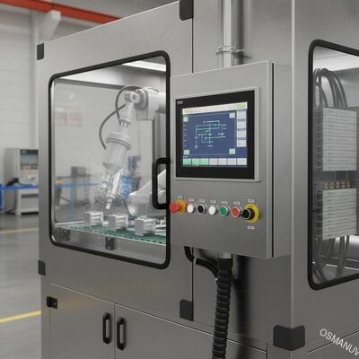 PLC HMI 제어 시스템 산업용 스프레이 코팅 기계