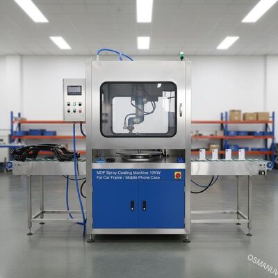 차 구조/휴대전화 상자를 위한 MDF 살포 코팅 기계 10KW