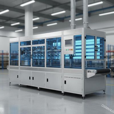 MDF 살포 코팅 기계 180m/Min 620mm를 그리는 효과적인 폭 Uv