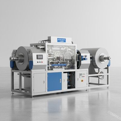 620Mm 폭 거꾸로 할 수 있는 명부가 진공증착 기계 15m/Min을 회전시킵니다