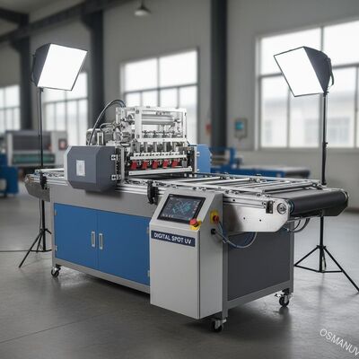 1.5 밀리미터 강철판 2.2KW 컨베이어 디지털 장소 Uv 리버스 롤 코터