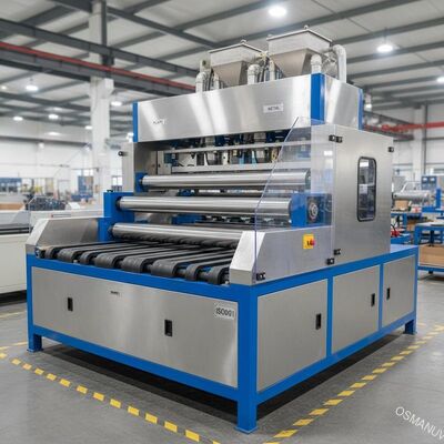 ISO9001 폭 1320mm 플라스틱 금속 3 롤 코팅기