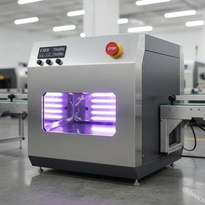 6.8KW 15m/Min은 경화 시스템을 보내게 한 스위치 사려깊은 UV 식품보존 처리기 / Uv를 막습니다