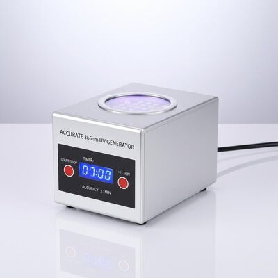 타이머 제어 정확도 ±1min의 정확한 365nm 파장 UV 빛 생성기