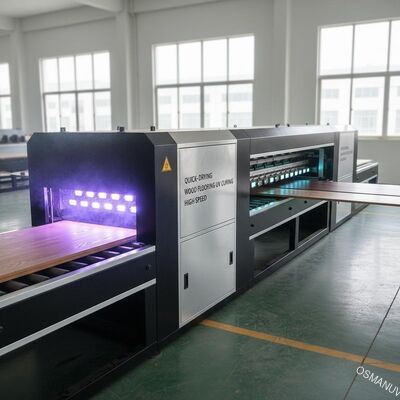 빨리 - 고속으로 건조 목질계 플로링 UV 큐어링 장비