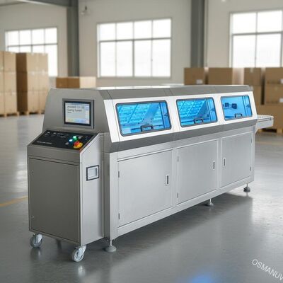 판지 상자안 패키지 2350 밀리미터 동안 자동 UV LED 식품보존 처리기