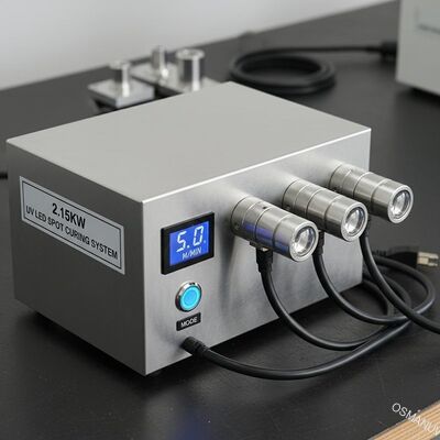 5m/Min 2.15KW Uv는 1.5개의 추운 압연 후판으로 장소 경화 시스템을 주도했습니다