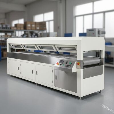 컴퓨터 백색에서 18KW 15m/Min 스테인레스 강 UV 식품보존 처리기