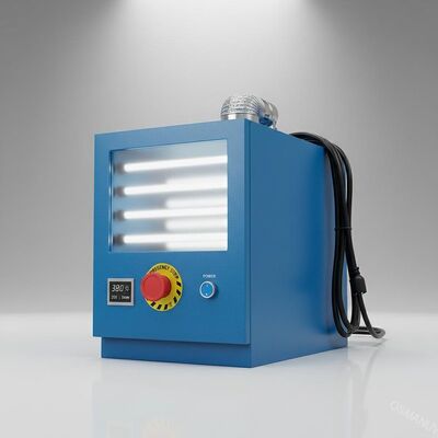 380V 50HZ는 시스템 긴급 스위치를 치료하는 55KW 자외선을 청색화합니다