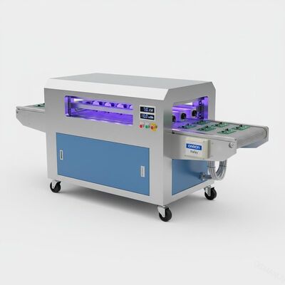 회로판을 위한 7KW 10m/Min 옴론 중계기 UV 식품보존 처리기