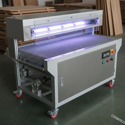 W400mm 컨베이어 메쉬폭 Uv 바닥 식품보존 처리기 3m/Min