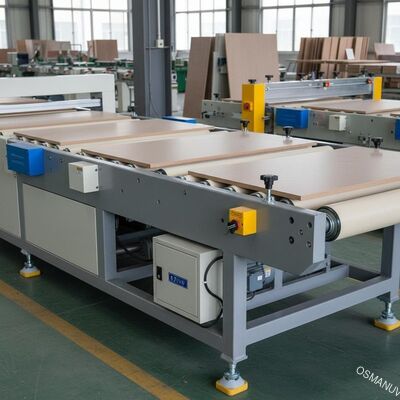 판식 가구를 위한 PVC 0.75KW 1320 밀리미터 폭 컨베이어 벨트 기계