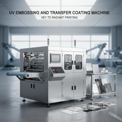 UV 엠보싱 및 전송 코팅 기계