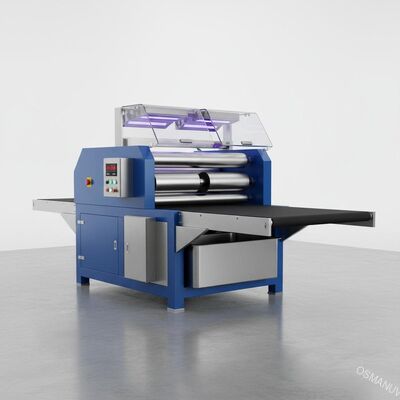 지면을 위한 620mm 폭 두 배 목록 UV 코팅 기계 10KW