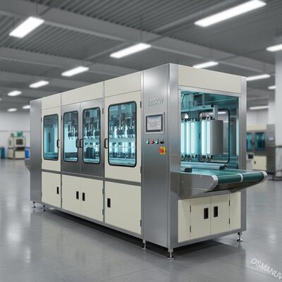 PLC 제어광 50-100m/min을 위한 388KW 스프레이 UV 코팅기기