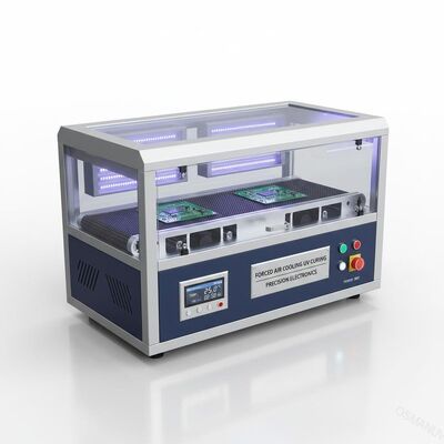 정밀도 전자 제품을 위한 강제적인 공기 냉각 UV 치료 기계 380V