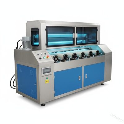 10m/Min Uv 롤러 코팅기기, 3KW 자외선 코팅과 식품보존 처리기