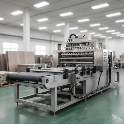 PVC 바닥 라미네이팅 용 8KW 롤러 코팅 장비