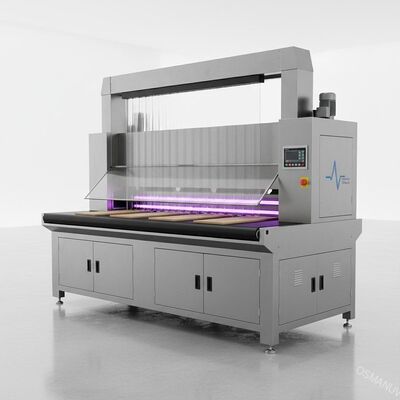 920mm 폭 UV 커튼 코팅기 50m/min