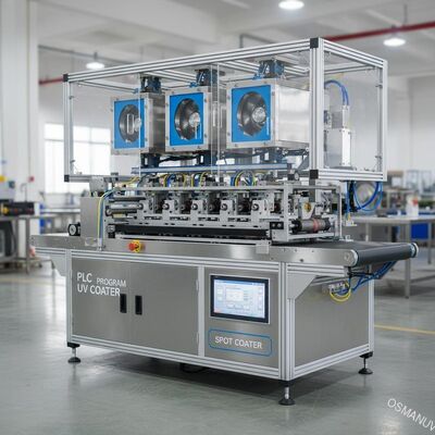 PLC 프로그램 UV 롤러 코팅기 스폿 코터