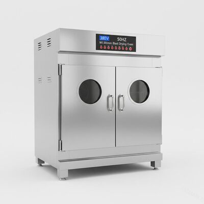 오븐을 말리는 380V 50HZ 두 문 항온 오븐, W1300Mm 돌풍