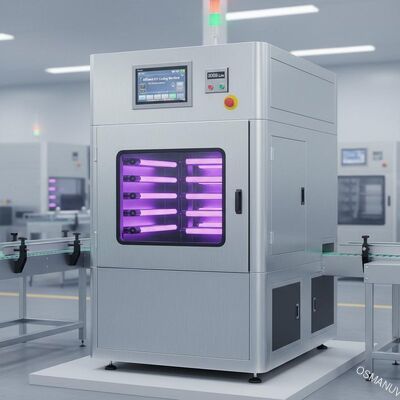PLC 제어 시스템으로 효율적인 UV 경화 기계 8000h 수명