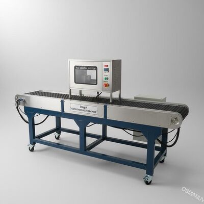 50kg/h 이름 PLC 제어 컨베이어 벨트 전송 기계와 컨베이어 벨트 전송 기계