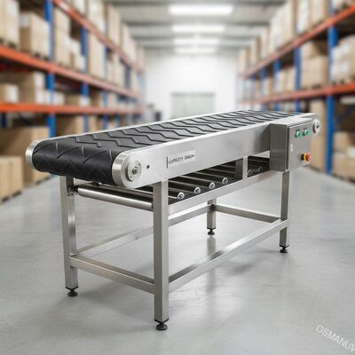 스테인리스 스틸 고무 벨트 50kg / h 용량