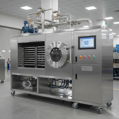 PLC 50KW 마이크로파 진공 건조 장비 380V 효율적인 진공 마이크로파 건조기