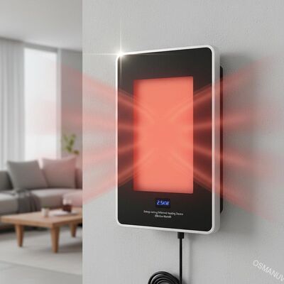 에너지 절감 적외선 난방 장치 효과적 인 열을 위해 2.5KW 전력 소비