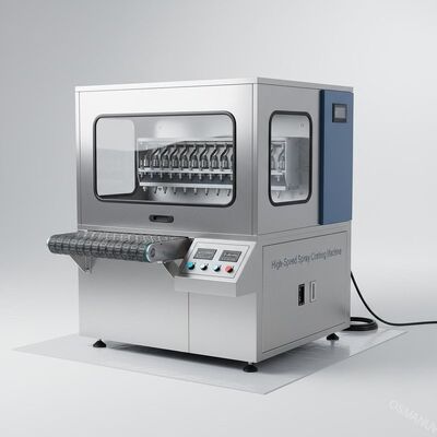 고속 스프레이 코팅 기계 AC220V/50HZ 전원 공급 0-3m/min 속도