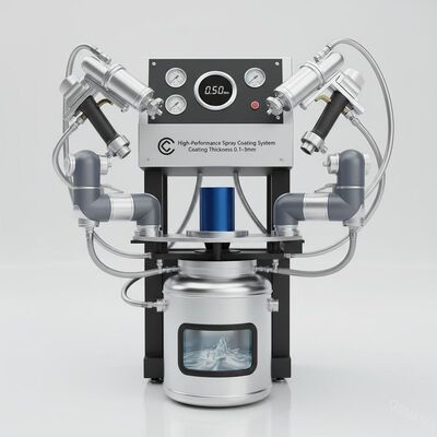 고성능 스프레이 코팅 시스템 코팅 두께 0.1-3mm