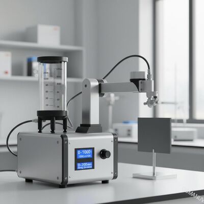 0-1000ml/min와 0-200mm 스프레이 거리를 가진 스프레이 코팅 기계