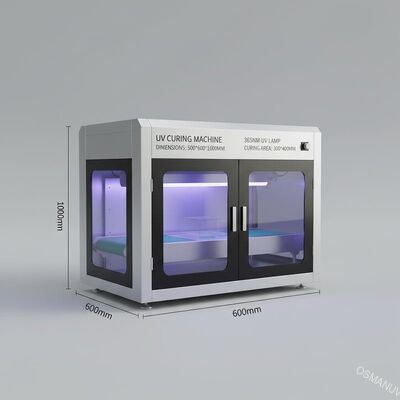 자외선 완화 기계 500mm*600mm*1000mm 차원 365nm 자외선 램프 300mm*400mm 완화 영역